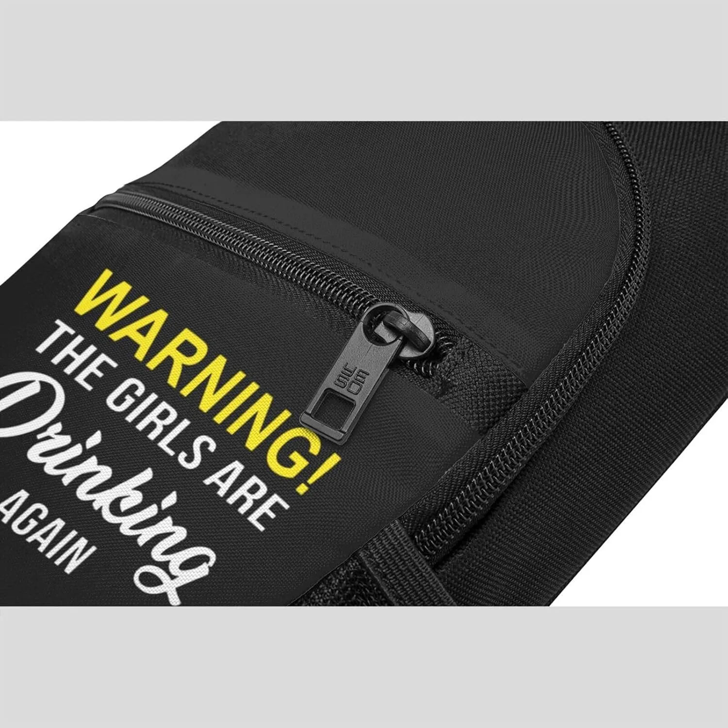 Warning The Girls are Drinking Again Shoulder Bag Adjustable Leisure Travel Crossbody Shoulder Bag Unisex