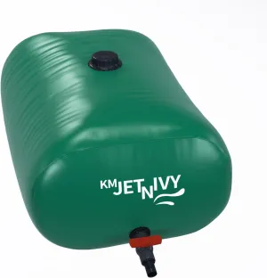 Water Storage Bladder, Collapsible Water Bladder Tanks, Large-Capacity Water Storage Container, Portable Emergency Water Storage Tank (Green, 110L)