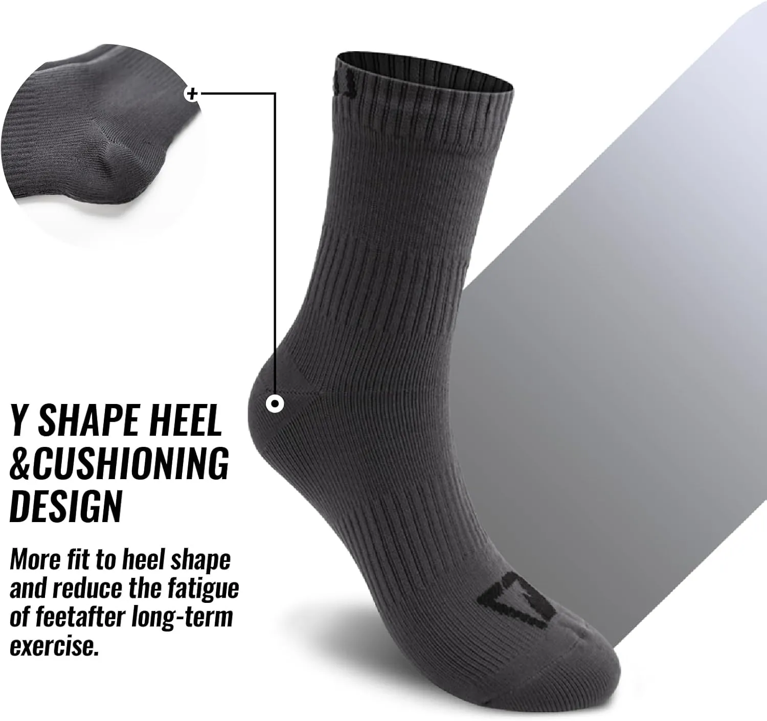 Waterproof Socks,3 Layer Windproof,Breathable,Hiking,Outdoor Activity,Unisex