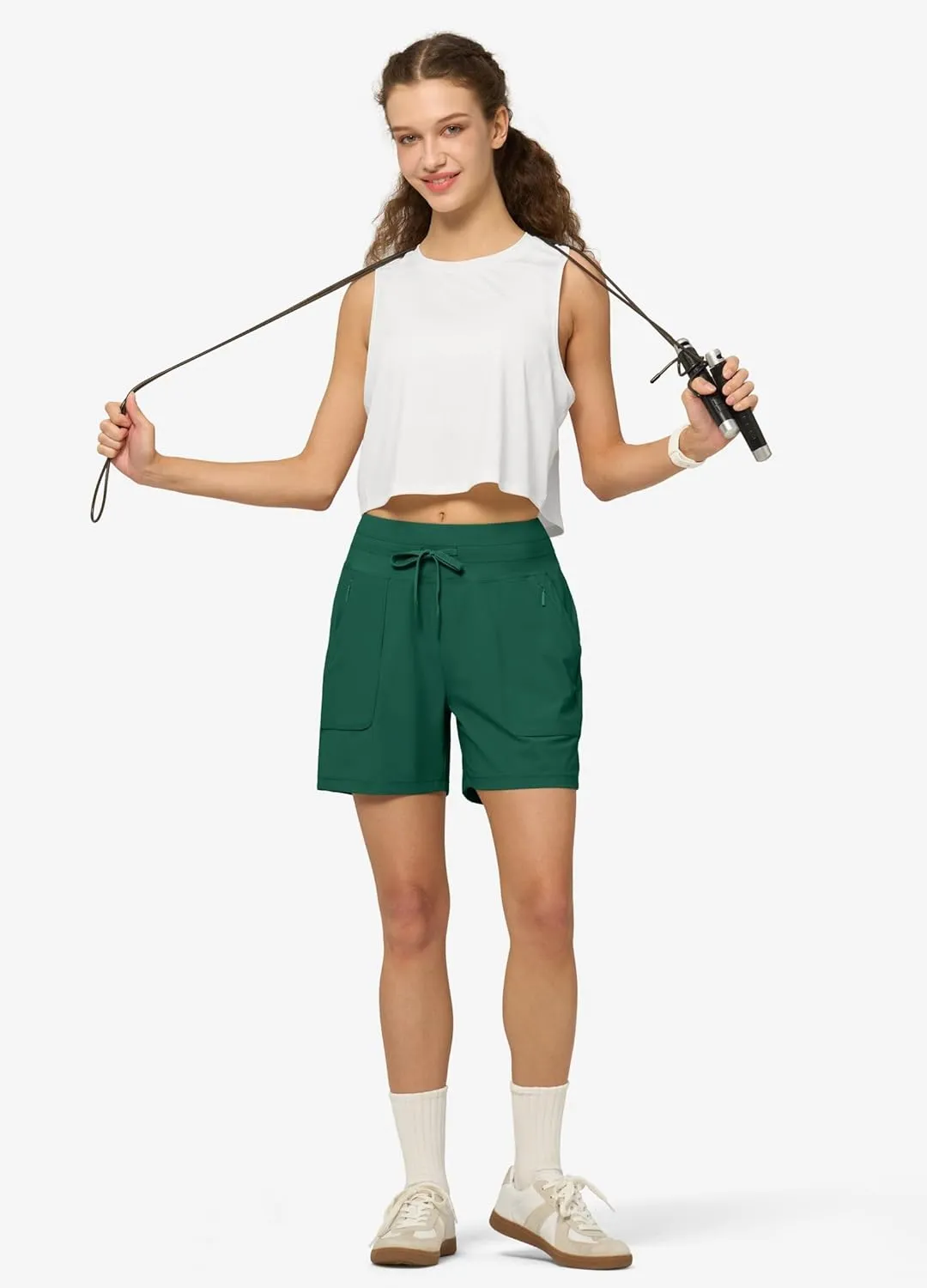 Willit Women's Shorts Hiking Athletic Shorts Quick Dry Golf Outdoor Casual 5"/7" Shorts Lightweight UPF50 
