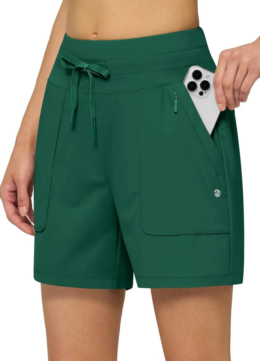 Willit Women's Shorts Hiking Athletic Shorts Quick Dry Golf Outdoor Casual 5"/7" Shorts Lightweight UPF50 