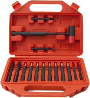 Winchester 15 Piece Brass/Steel Punch Set