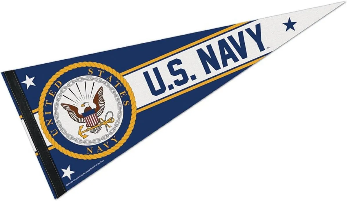 WinCraft Ramson's Imports Navy Logo 12 x 30 Roll Up Pennant