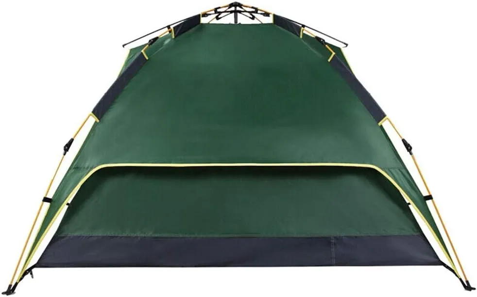 Winter Tent Dome Tents Pop Up Instantly Waterproof UV 3-4 Person Double-Door Camping and Beach for Family Short Weekends