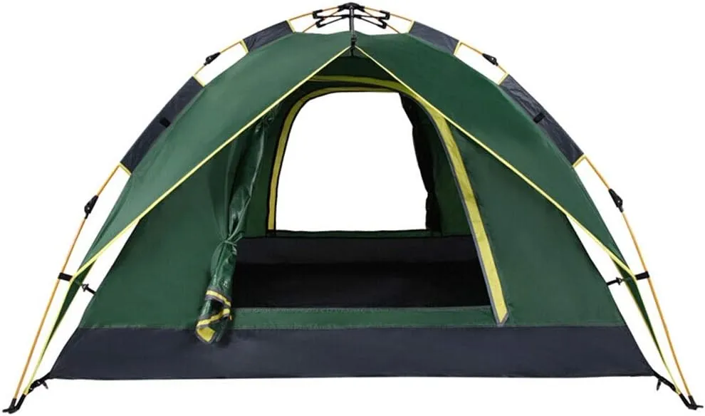 Winter Tent Dome Tents Pop Up Instantly Waterproof UV 3-4 Person Double-Door Camping and Beach for Family Short Weekends