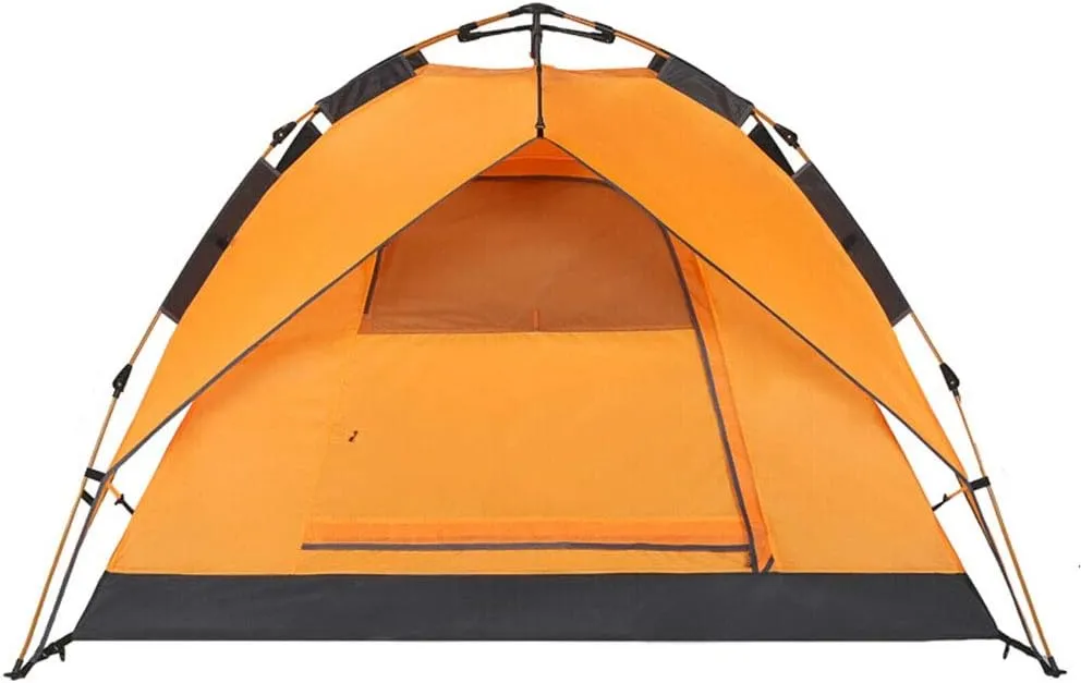Winter Tent Dome Tents Pop Up Instantly Waterproof UV 3-4 Person Double-Door Camping and Beach for Family Short Weekends