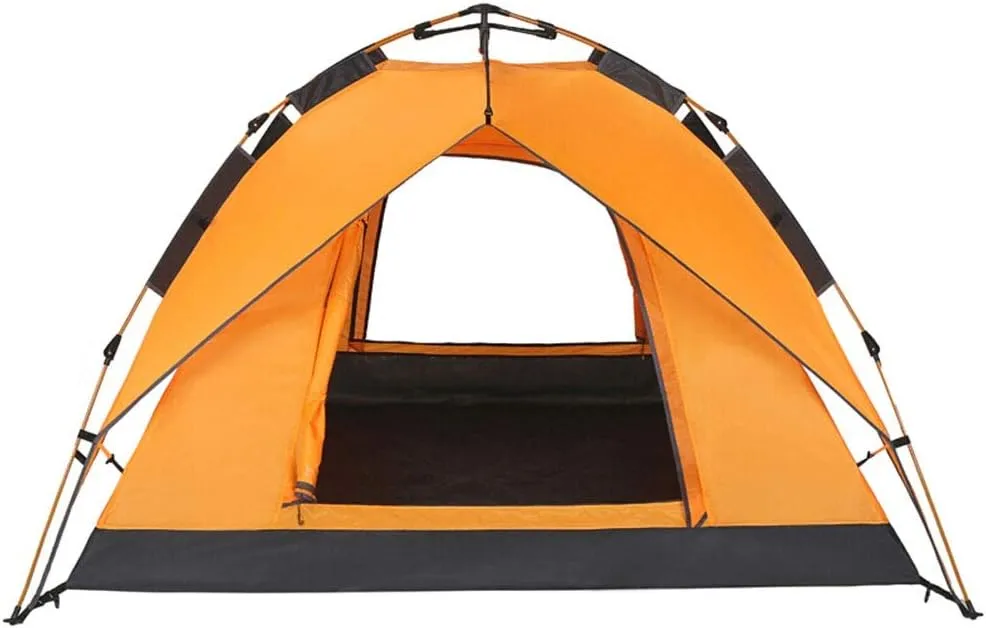 Winter Tent Dome Tents Pop Up Instantly Waterproof UV 3-4 Person Double-Door Camping and Beach for Family Short Weekends