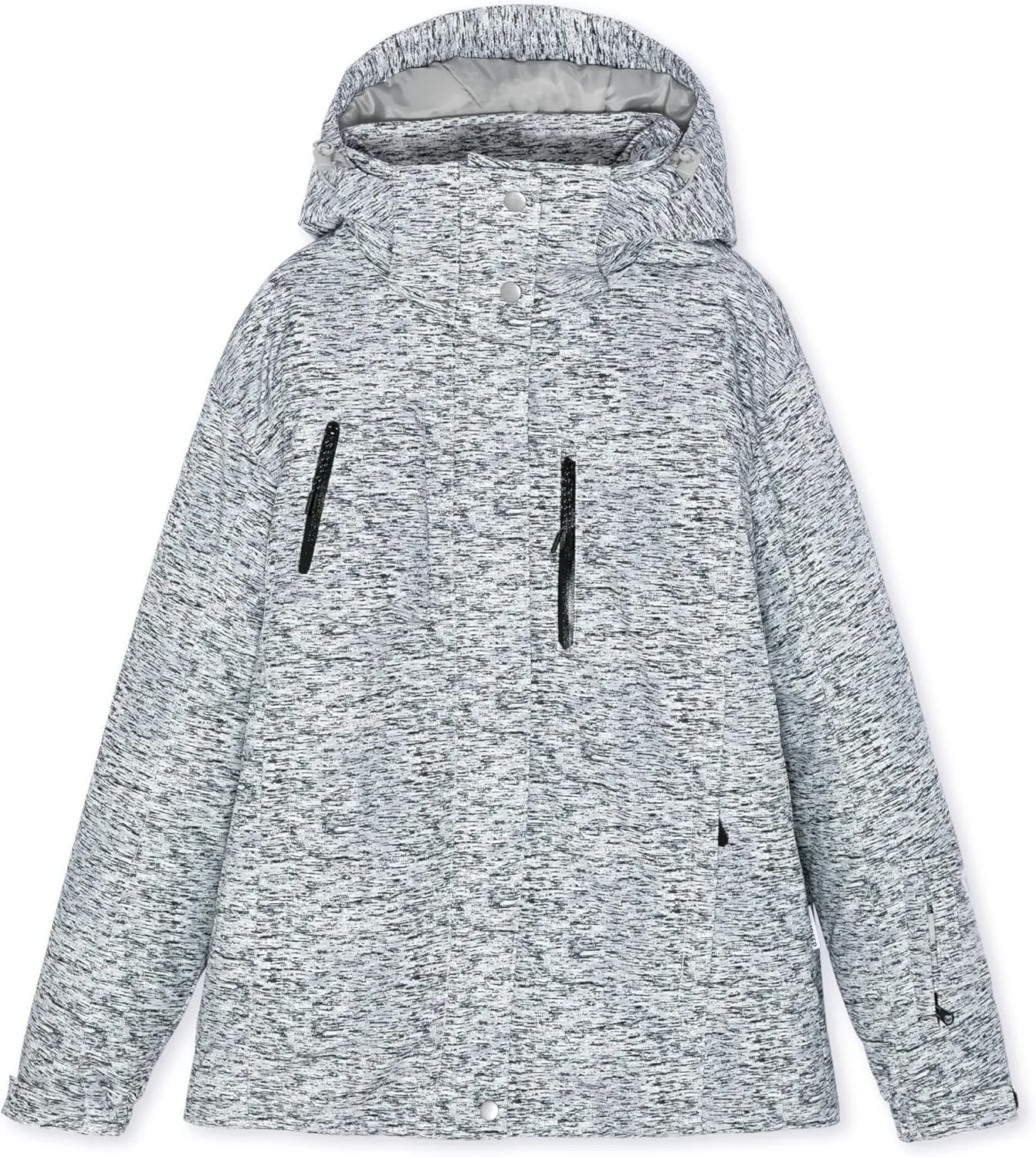 Women Ski Jacket Waterproof Insulated With Hooded Snow Coat for Winter Outdoor Skiing Snowboarding