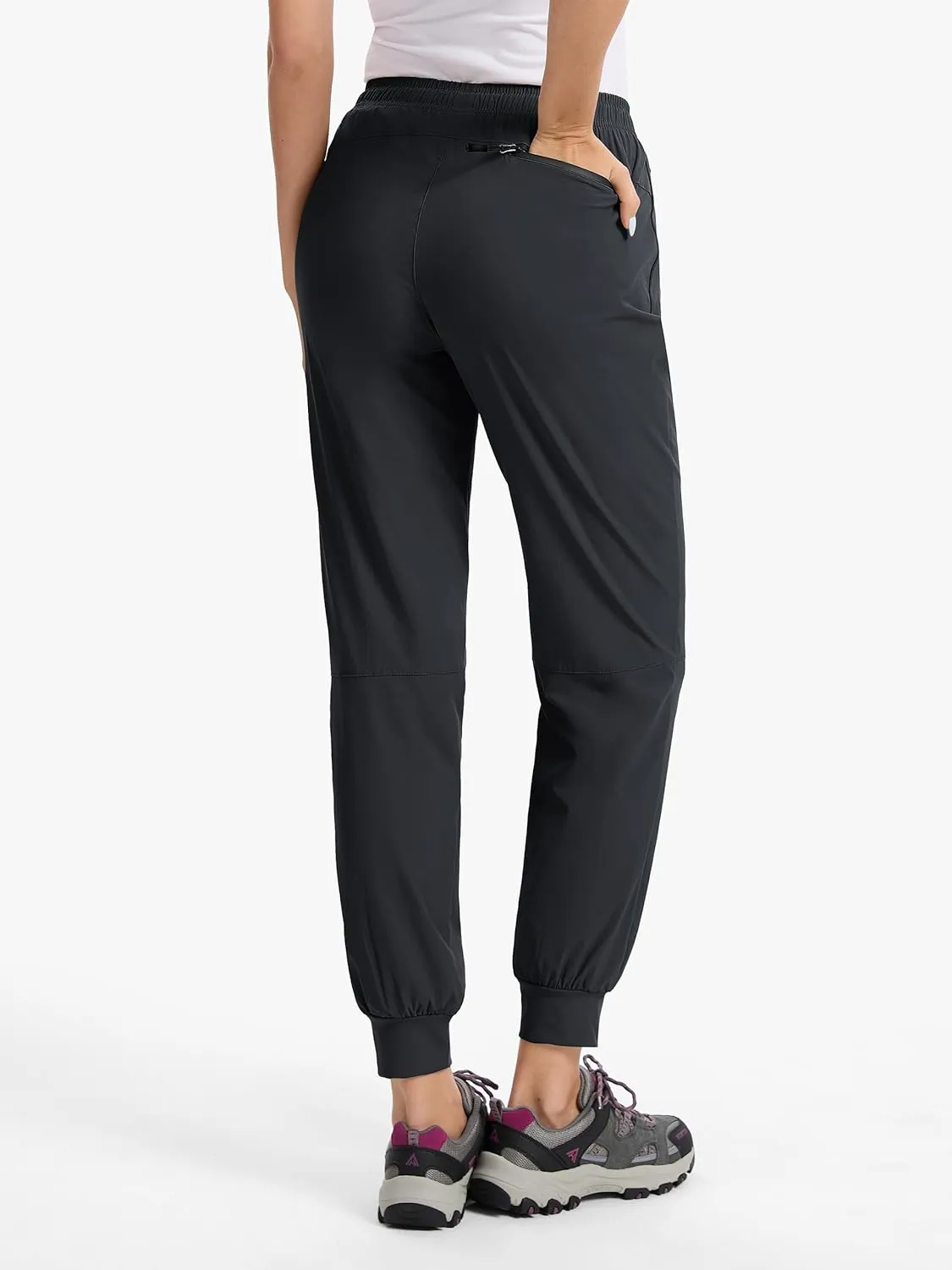 Womens Tall Hiking Pants 30/32/34 Inseam Lightweight Joggers Quick Dry 4 Pockets Travel Athletic Cargo UPF50 