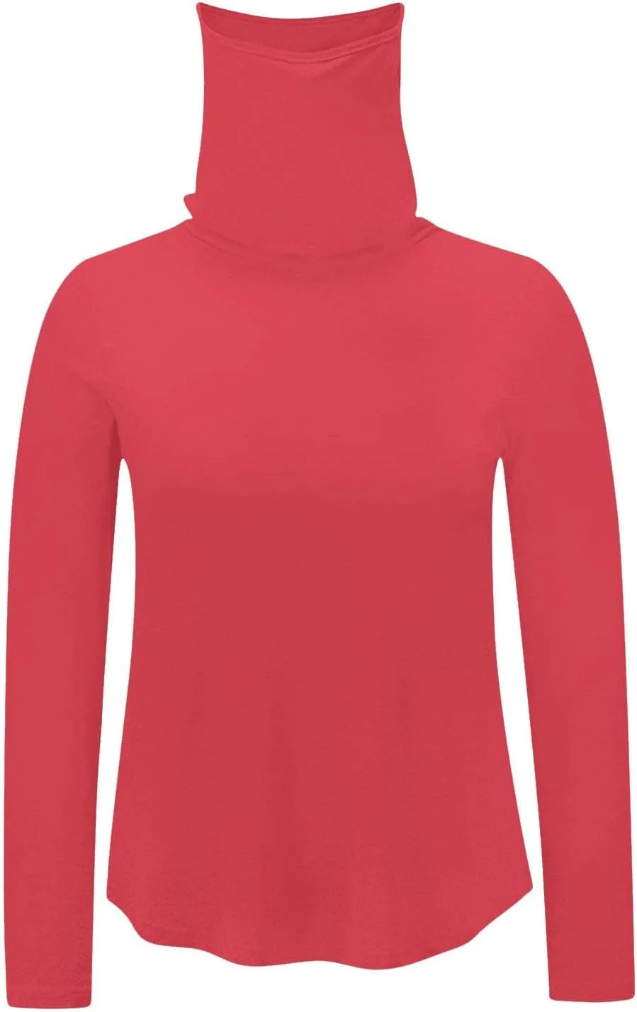 Women's UPF 50  Sun Protection Shirt with Face Mask Breathable Long Sleeve Sunshirt Summer Outdoor Rash Guard Tops