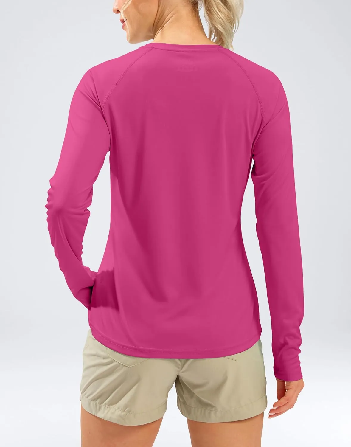 Women's UPF 50  Sun Shirts Long Sleeve UV Protection Rash Guard Lightweight Quick Dry Workout Hiking Tops for Women
