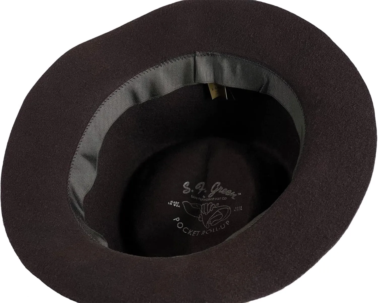 Wool Felt Hat Pocket Rollup