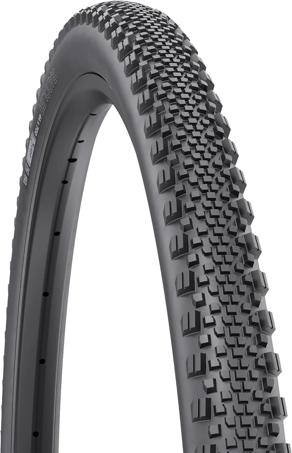 WTB Raddler Gravel Bike Tire, Tubeless Ready Folding Bead, Lightweight Fast Rolling, Available in 700 x 40 and 700 x 44 Sizes, with Black or Tan Sidewall, SG2 Puncture Protection Available