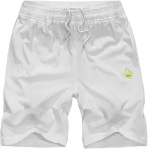 XinYangNi Men's 10" Athletic Shorts Lightweight Outdoor Quick Dry Basketball Running Workout Hiking Tennis Shorts Zip Pockets