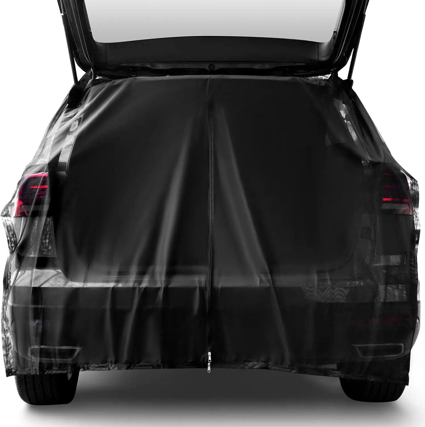 Yahenda Car Camping Net Accessories Breathable Mesh Car Tent for Tailgate UV Sun Protection Ventilation Privacy Protection Magnetic Suction for SUV MPV(X-Large)