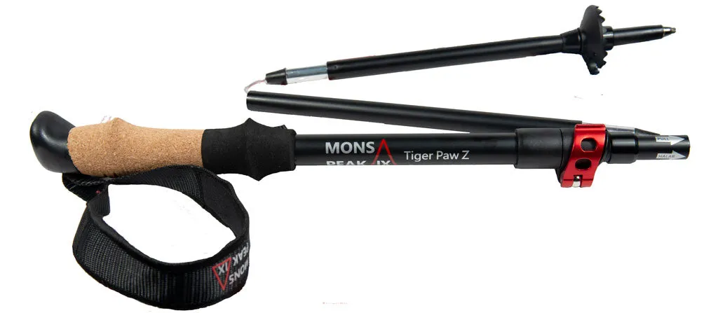 Z Trekking Client-focused Paw Peak Mons On-sale IX Poles Tiger (Z-135)